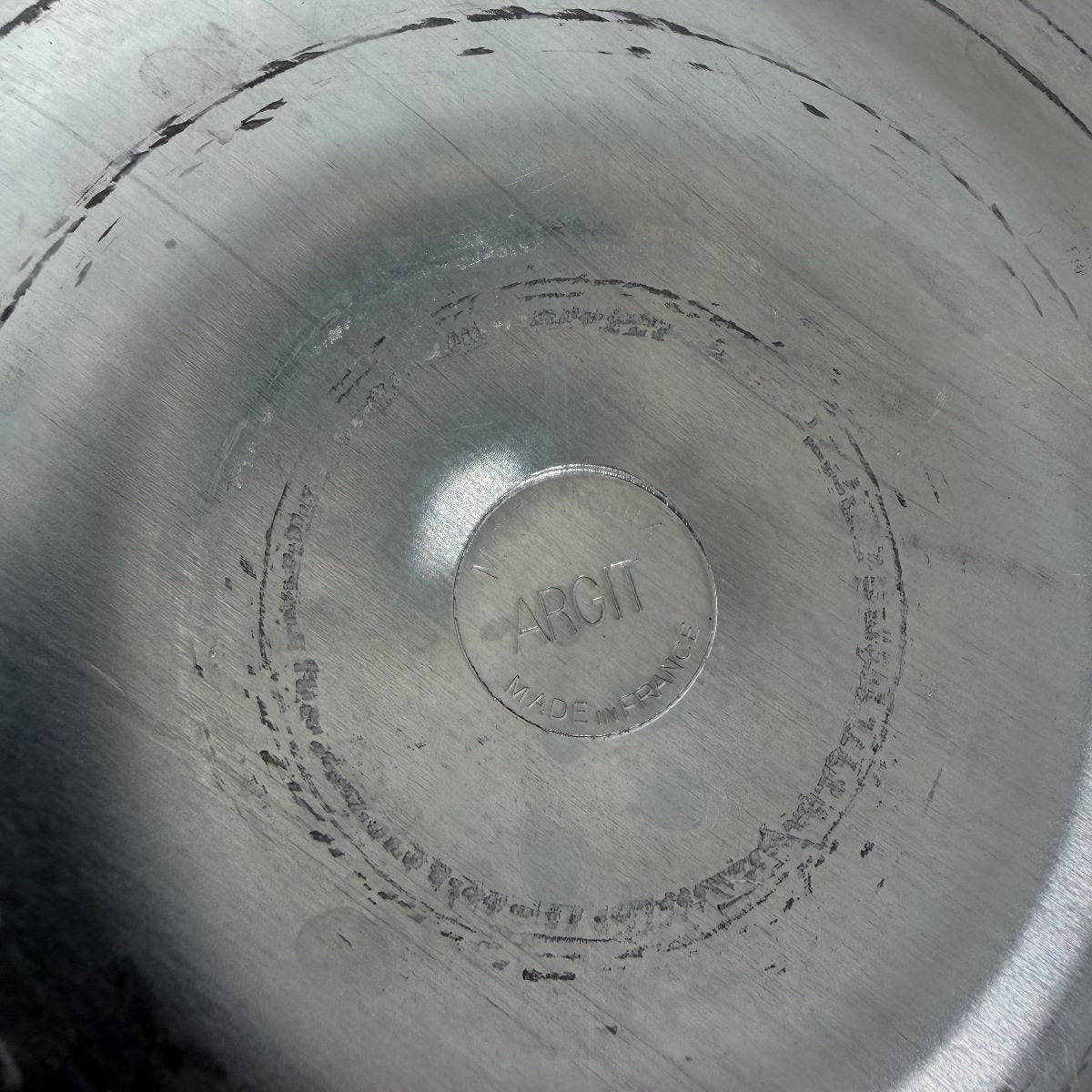 Vintage French Laurent-Perrier Champagne Ice Bucket Aluminum Argit 1010266 Fleamarketfrance