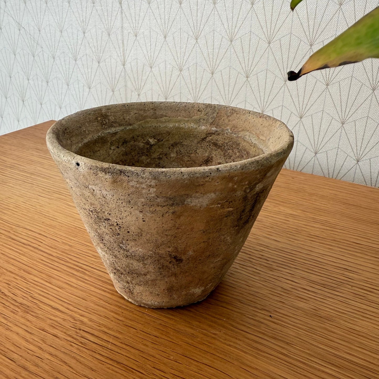 Antique French Resin Pot Tree Sap Collection Vessel Pottery 0211258 Unbranded