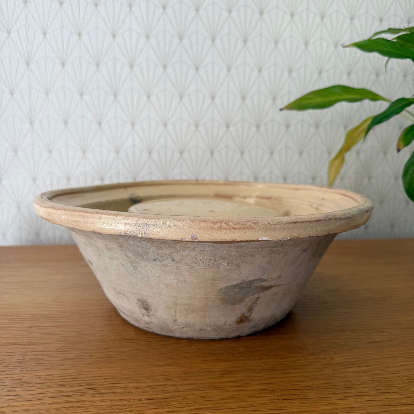 Vintage Antique glazed French Tian Stoneware Cheese Faisselle Strainer 0309257 Unknown