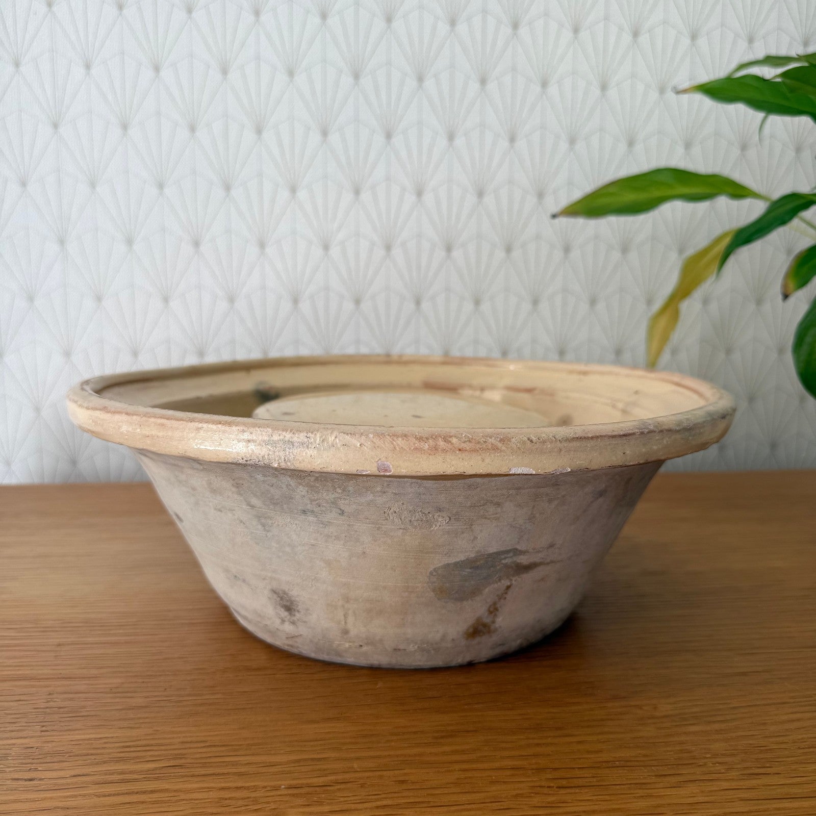 Vintage Antique glazed French Tian Stoneware Cheese Faisselle Strainer 0309257 Unknown