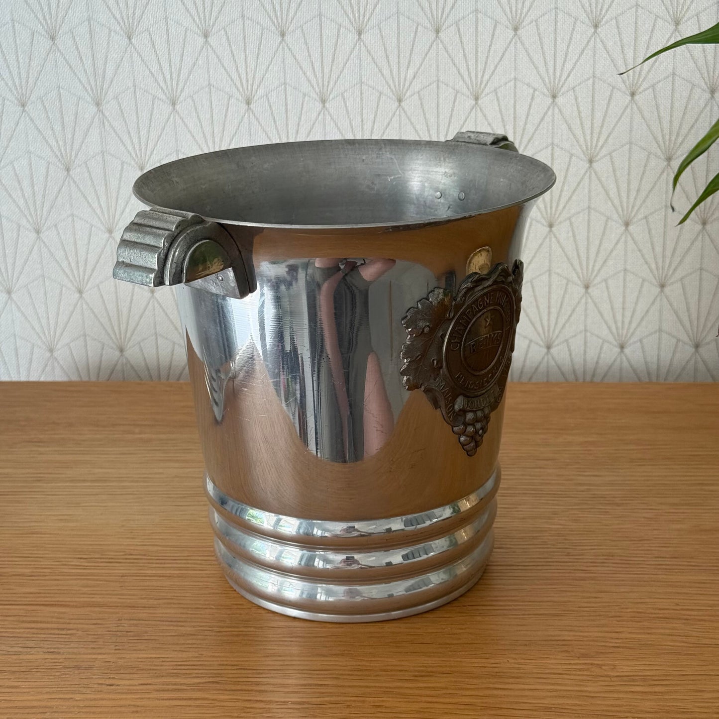 Vintage French Champagne Ice Bucket Cooler Made in France HEIDSIECK 2006252