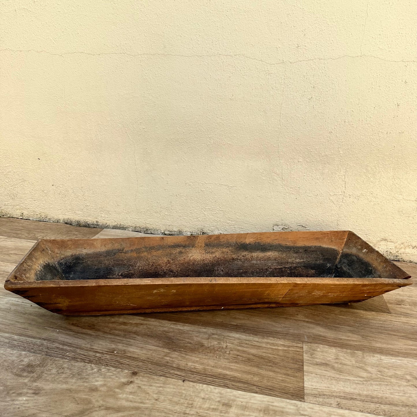 Vintage French Bread Basket Wood Baguette Trough 1950s Rustic 10022414 Fleamarketfrance