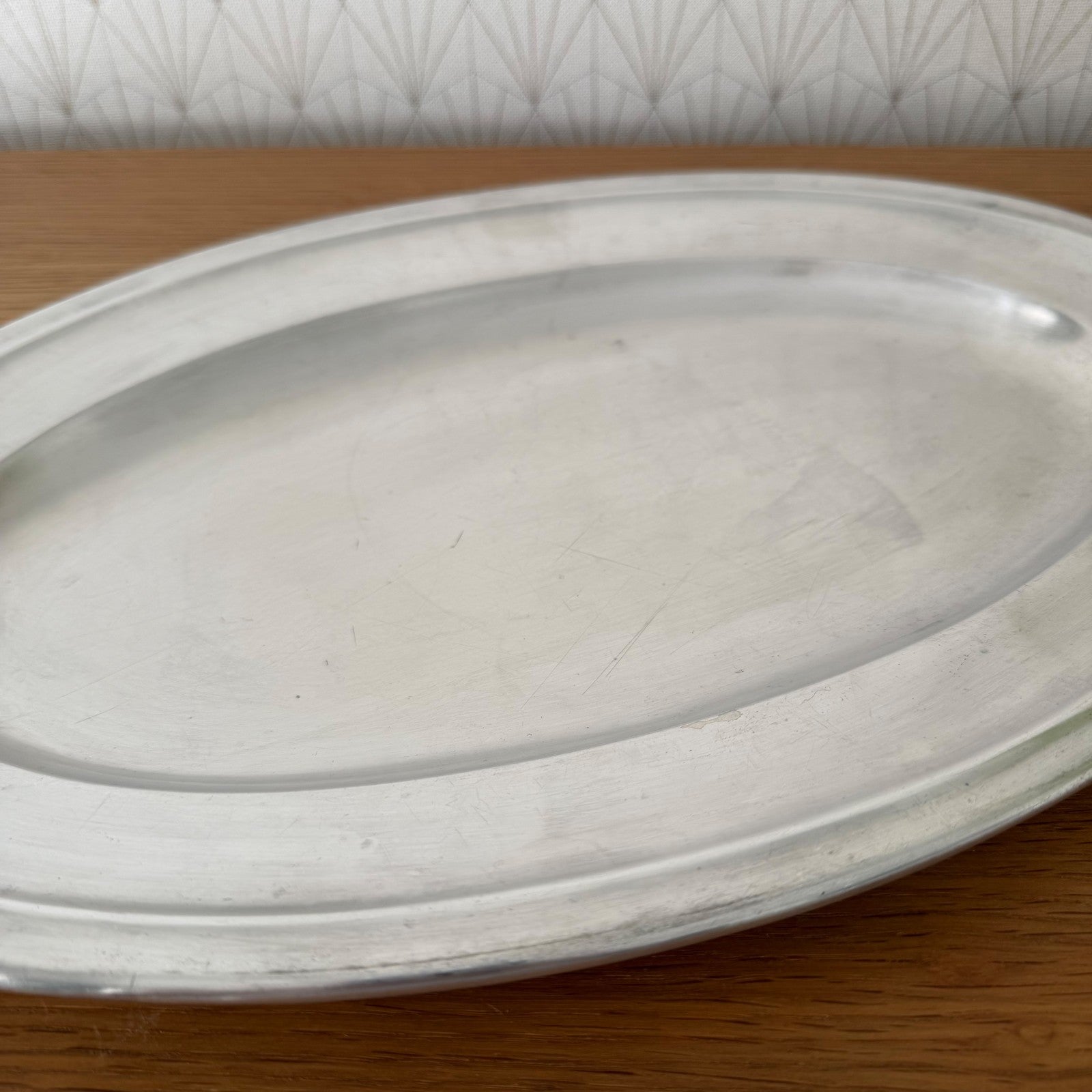 Christofle Silverplate Oval Serving Platter French Vintage 2037168 ercuis