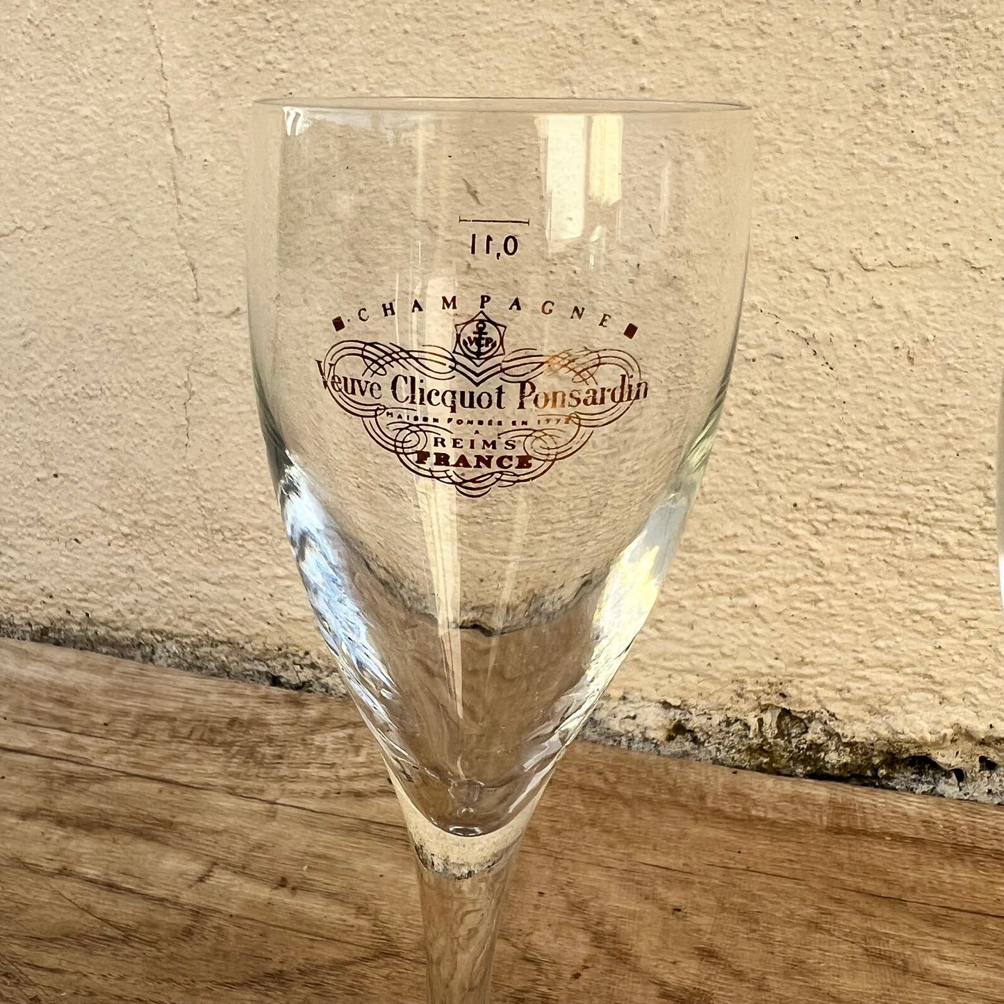 Veuve Clicquot Flutes Set of 2 Brand New French Champagne Glasses 3010231 Veuve Clicquot