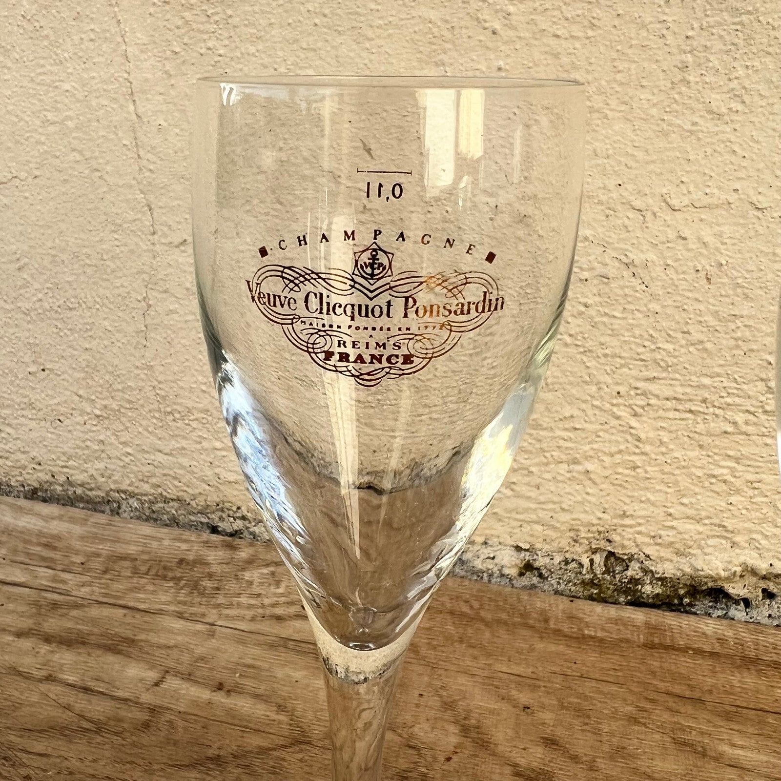 Veuve Clicquot Flutes Set of 2 Brand New French Champagne Glasses 3010231 Veuve Clicquot