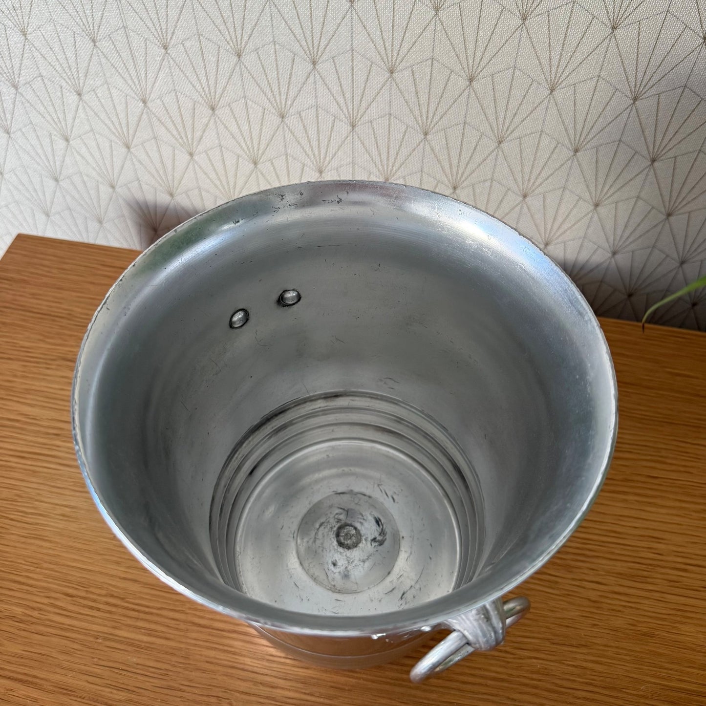 Vintage French Champagne Bucket Silver Grapes ARGIT Wine Cooler 0912256 ARGIT