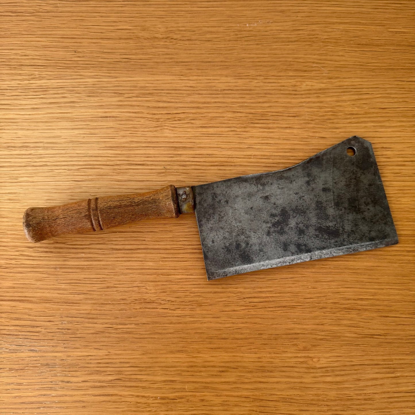 Large french vintage butcher kitchen butcher knife chopper 12 3/4" 3008259