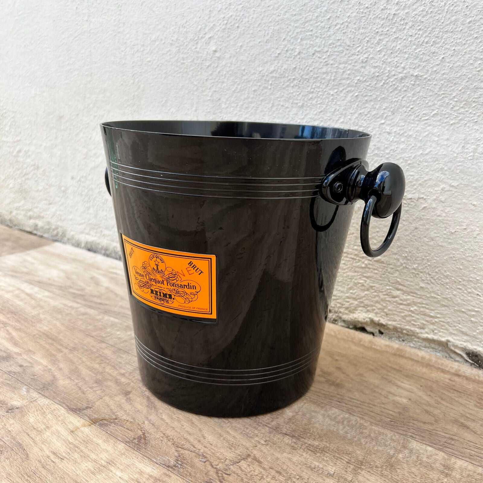 Vintage French Champagne Ice Bucket Cooler Made France VEUVE CLICQUOT 1707234 - Fleamarketfrance