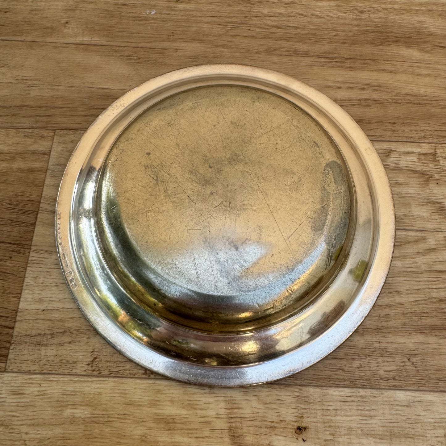 CHRISTOFLE Vintage Christofle Silverplate Wine/Bottle Coasters 2208245 Christofle