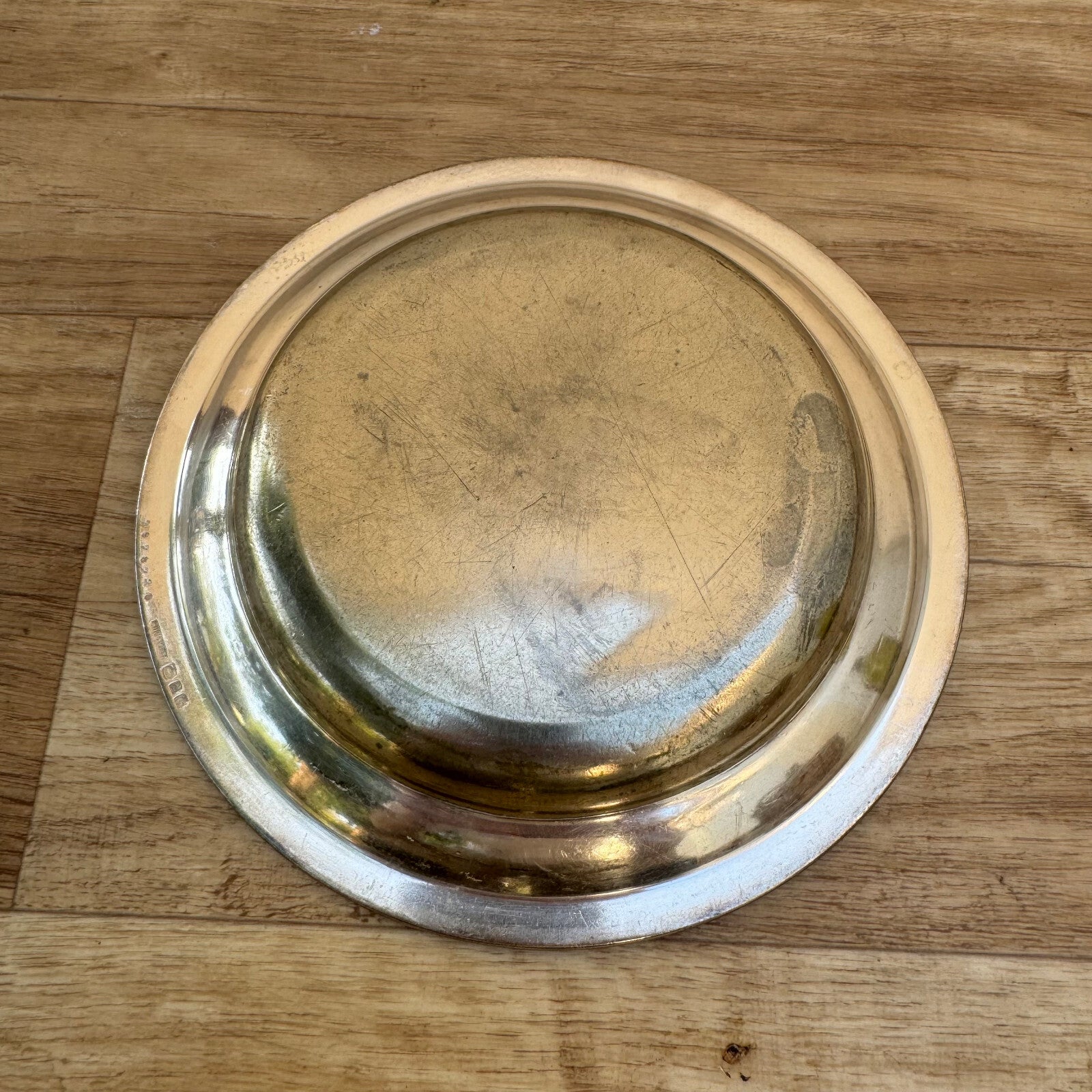 CHRISTOFLE Vintage Christofle Silverplate Wine/Bottle Coasters 2208245 Christofle
