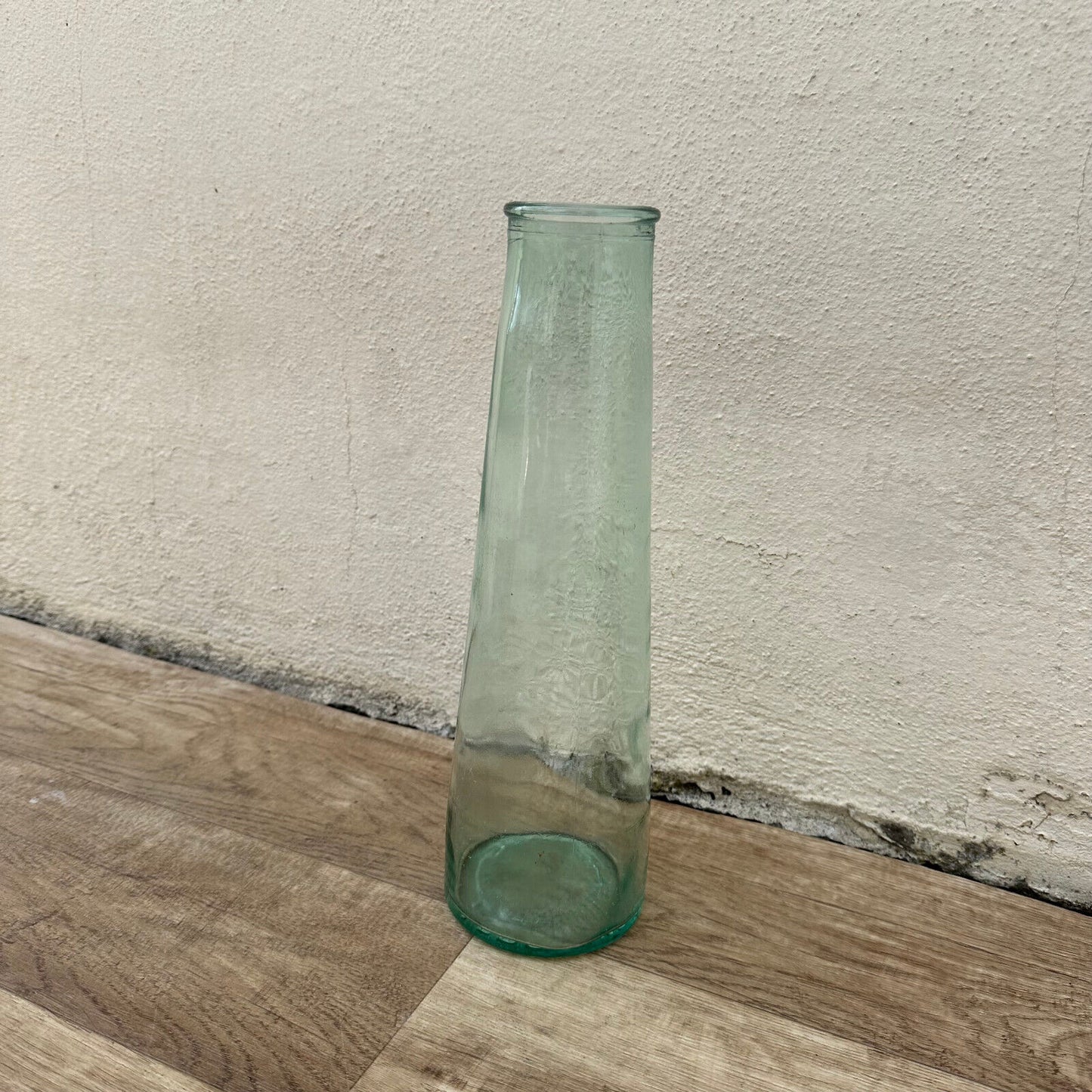 Old French Green Glass milk bottle  1209243 - Fleamarketfrance