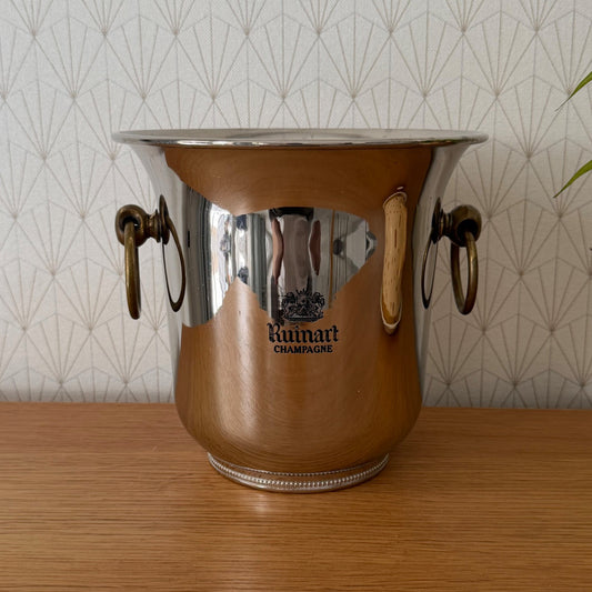 French Vintage Ruinart Champagne Ice Bucket Silver Plated 3007263 Fleamarketfrance