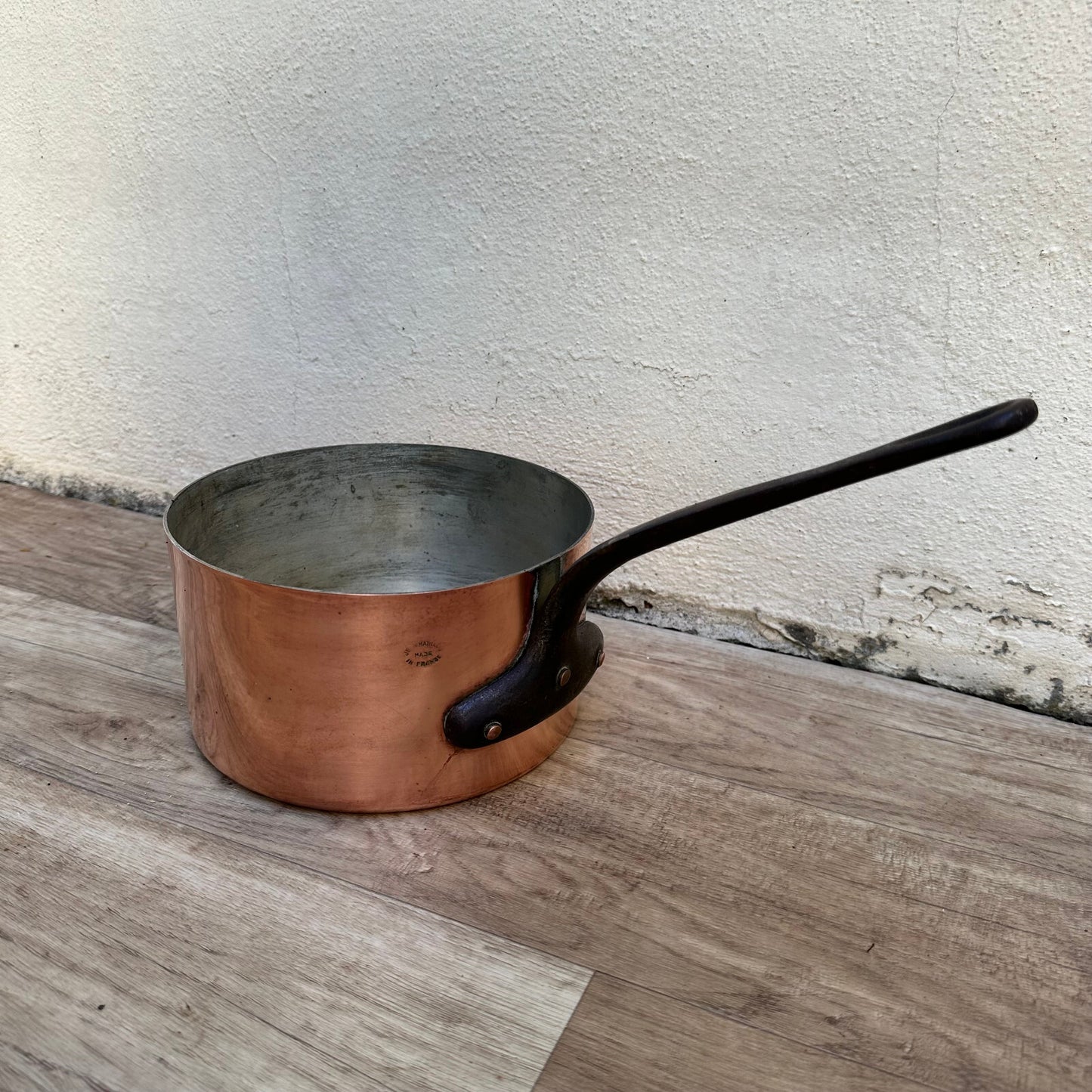 Vintage French Copper Saucepan Matillon Tin Lined Cookware 0211235 Unbranded