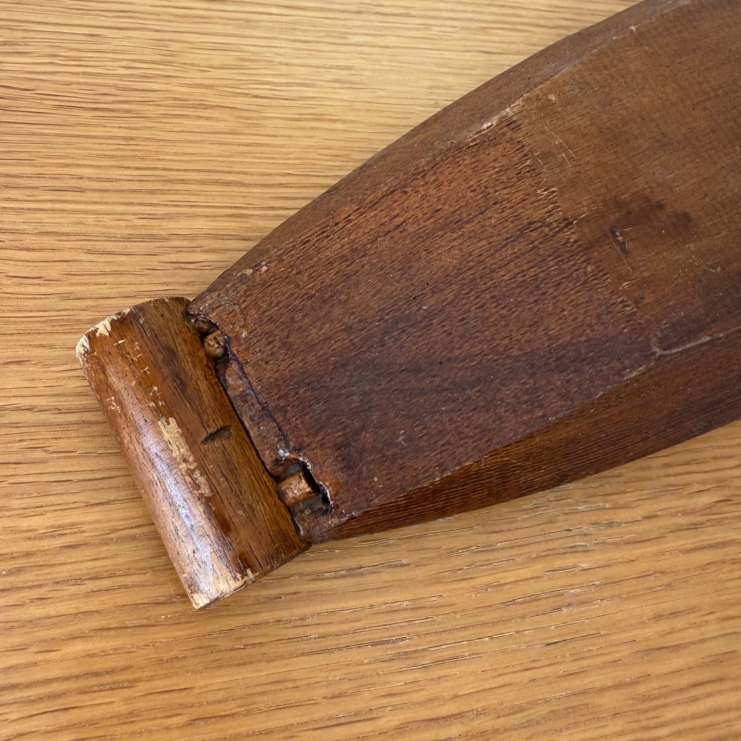 French Bread Basket Vintage 1950s Wooden Baguette Tray Handles 3107261 Fleamarketfrance