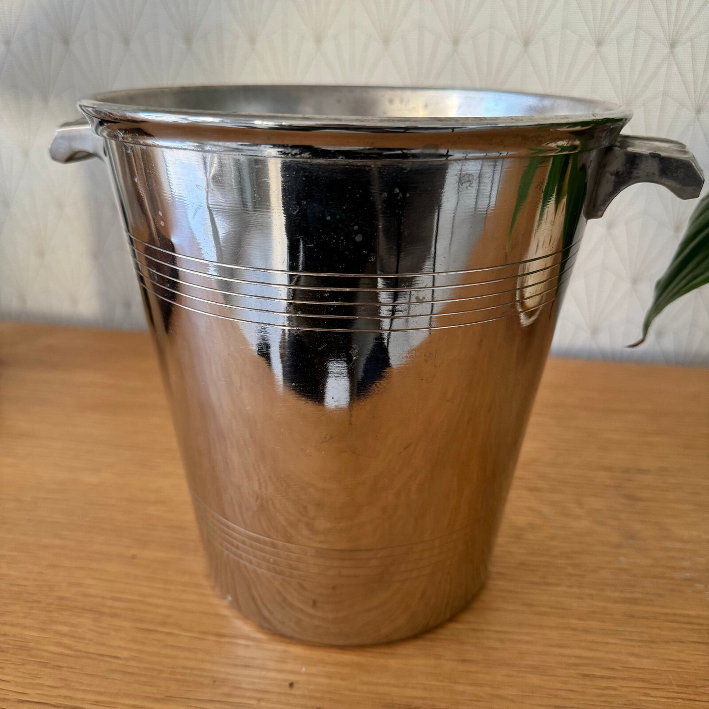Vintage French Champagne Ice Bucket Silverplate A.Merand Epernay 0703246 A. Mérand