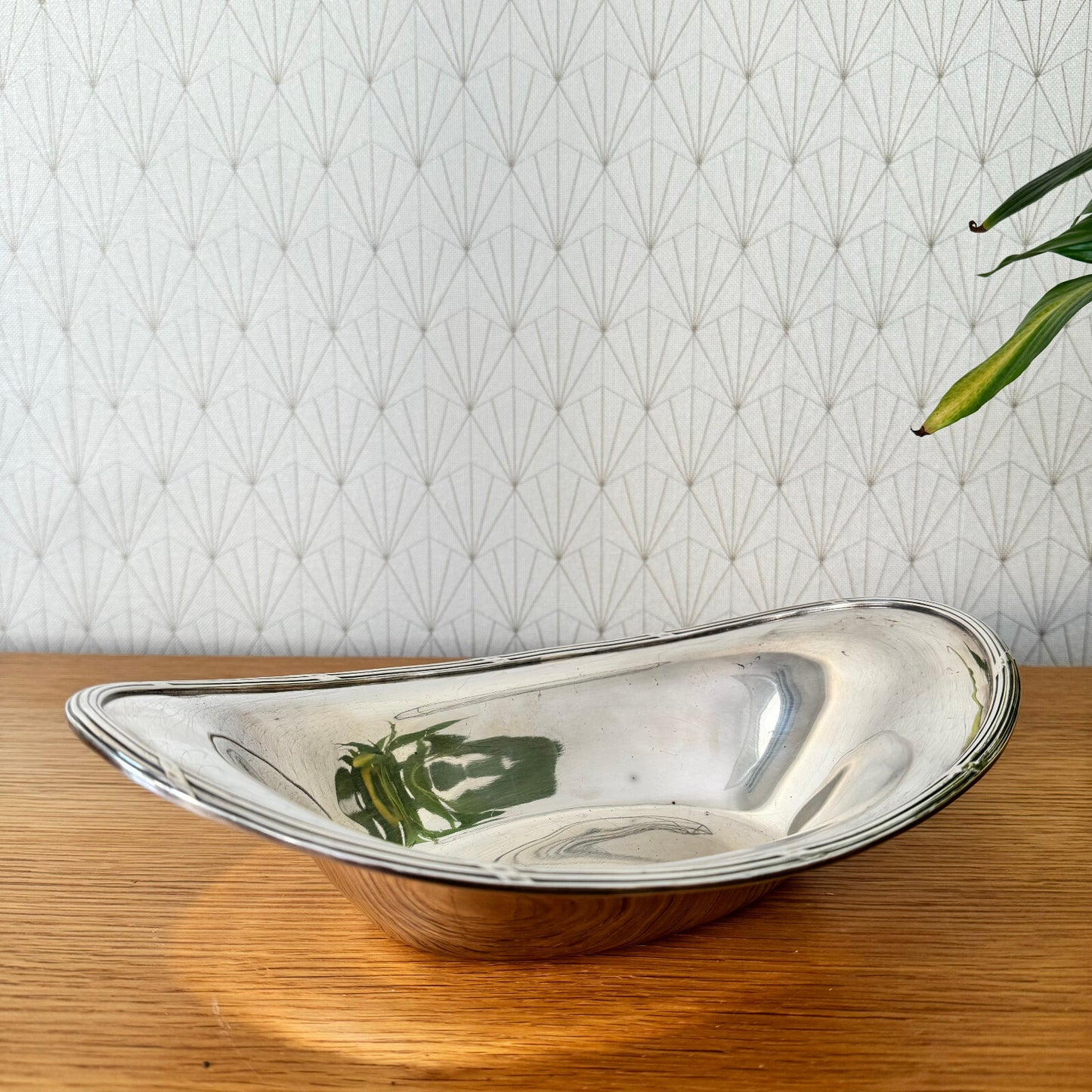 Ercuis Silver Bowl Vintage French Plated Serving Bread Basket 15062423 Unbranded
