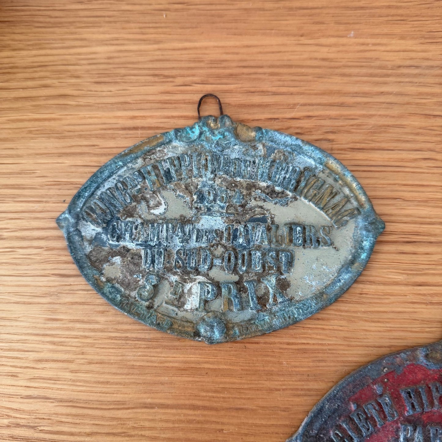 French Agricultural Medals Vintage Prize Plaques 1950s Set 5 0802262 Fleamarketfrance