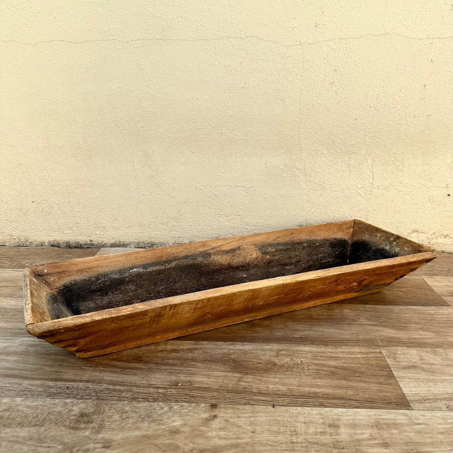 Vintage French Bread Basket 1950s Wooden Baguette Trough Rustic 10022417 Fleamarketfrance