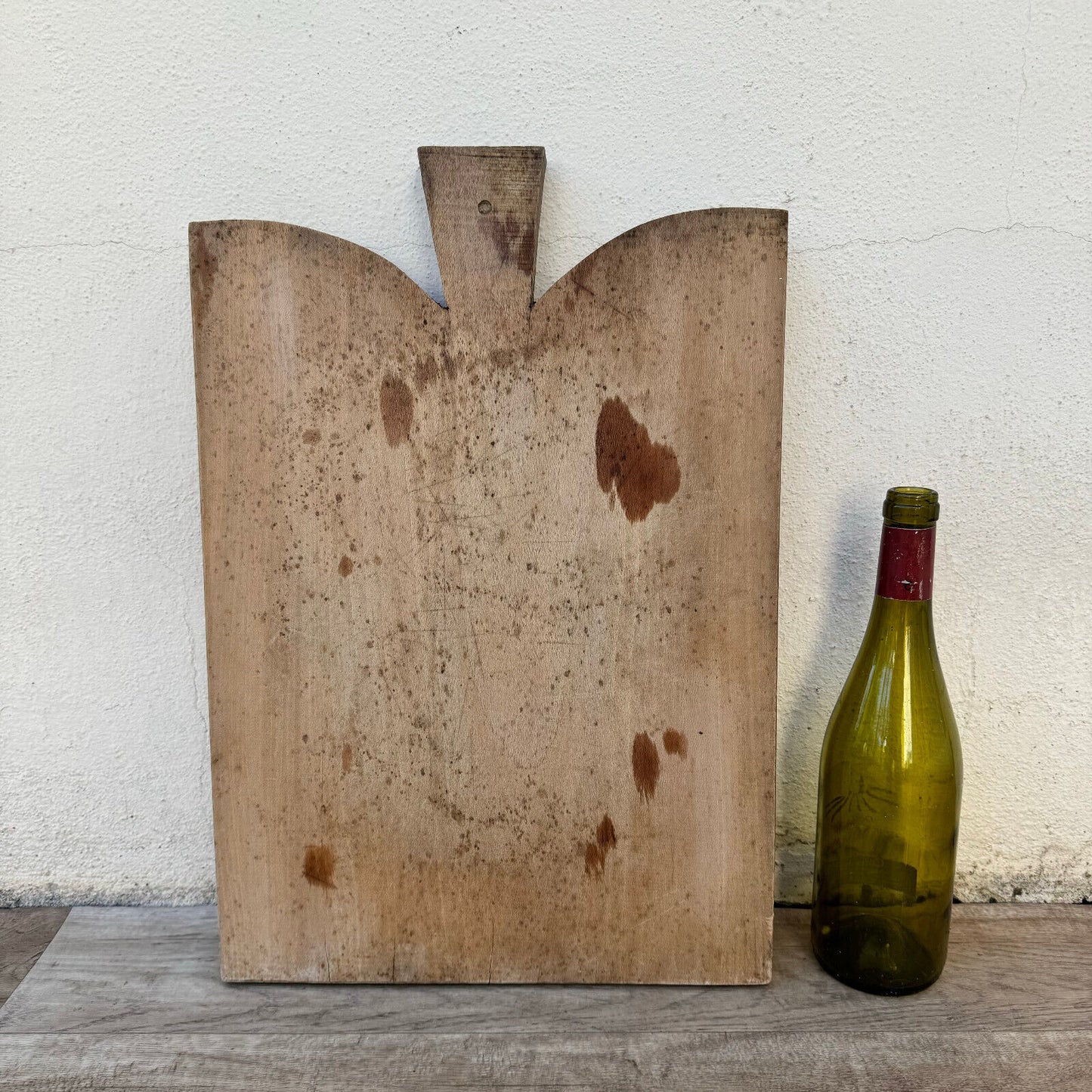 VINTAGE FRENCH BREAD OR CHOPPING CUTTING BOARD WOOD 24042417 - Fleamarketfrance