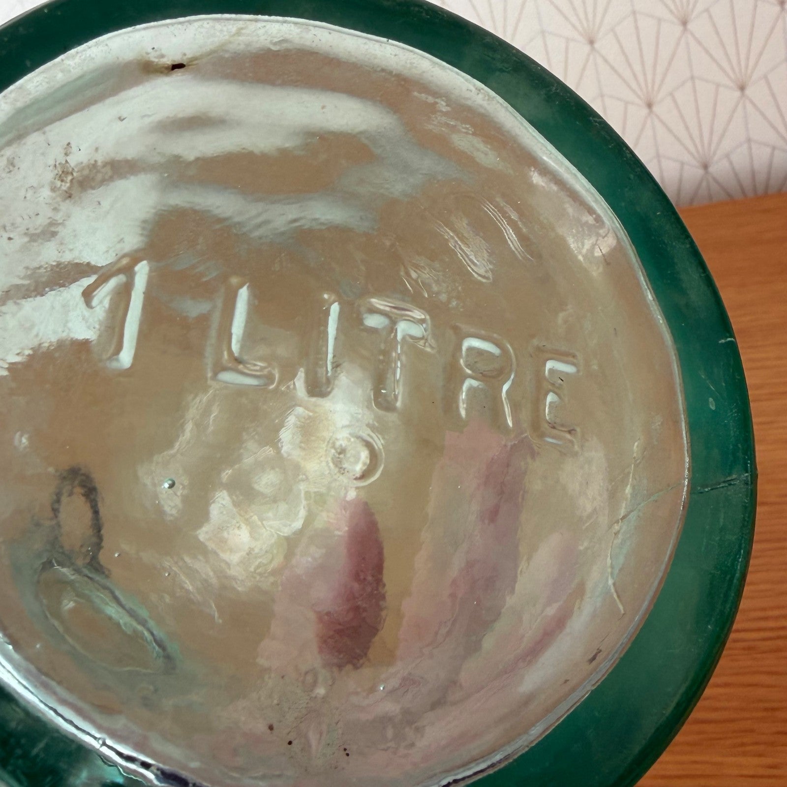 Vintage French Preserve Jar La Lorraine Glass Stopper Canning 1305269 Fleamarketfrance