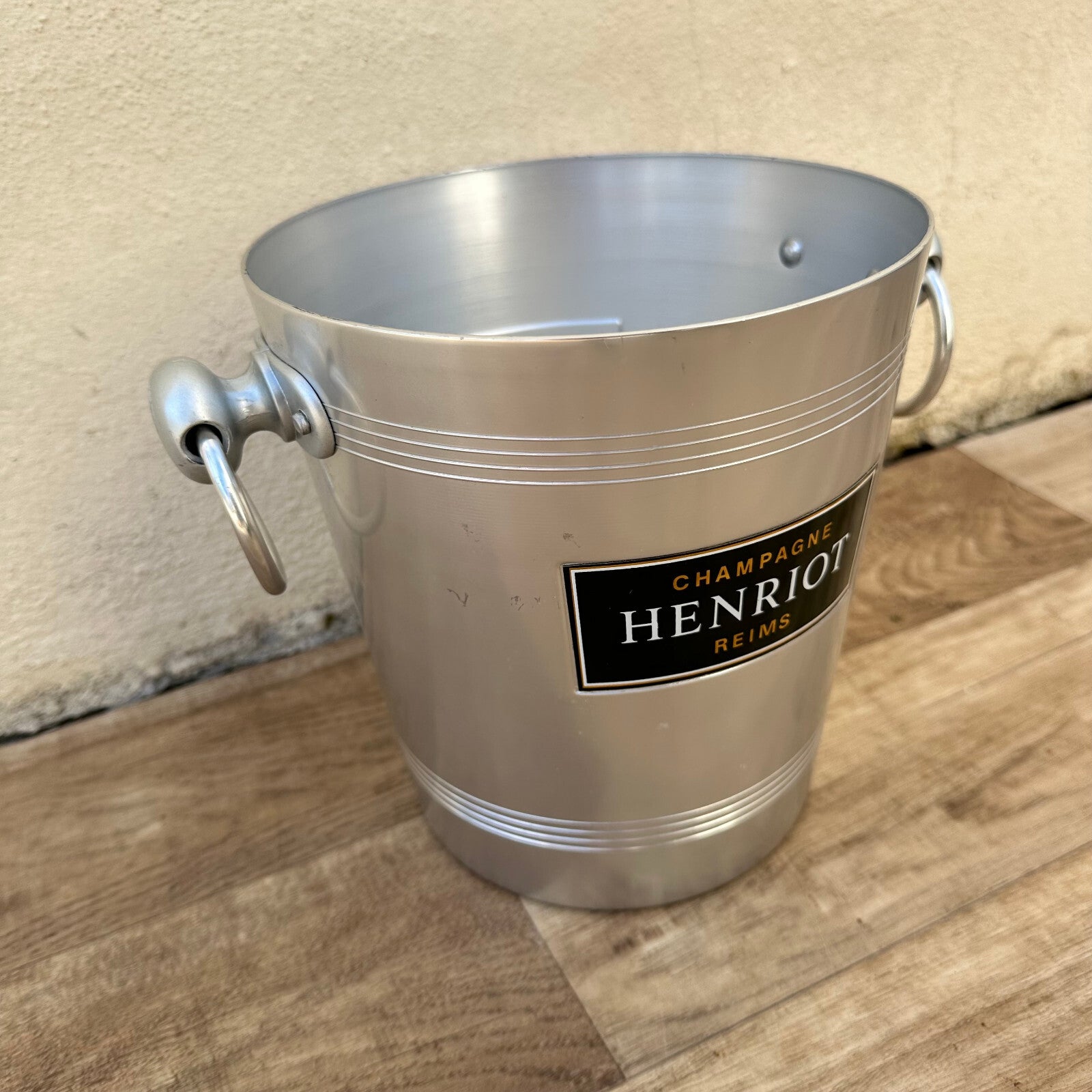 Vintage French Champagne Bucket Henriot Reims Ice Cooler France 12092421 Henriot