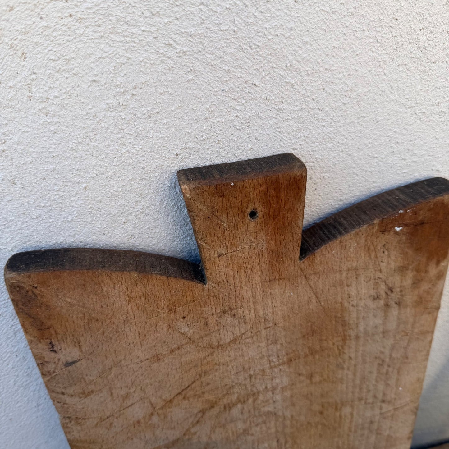 French Wooden Cutting Board Antique Kitchen Bread Chopping Block 1103262 Antique