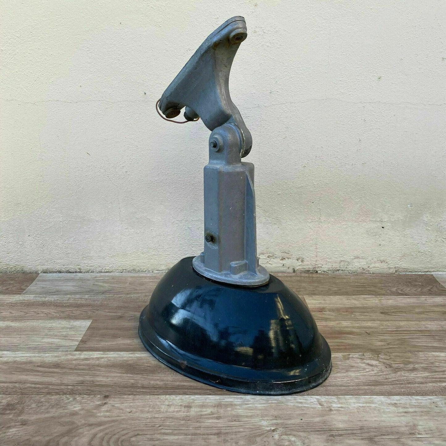 French Industrial Enamel Wall Light 1950s Vintage Loft Decor 25114196 Unbranded