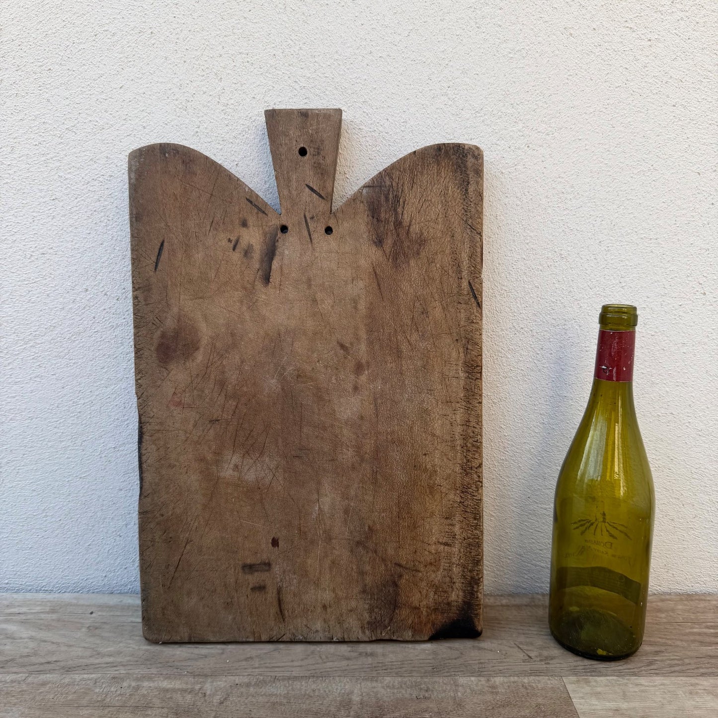 Vintage French Bread Board Wood Cutting Kitchen Antique Rustic 1103268 Antique