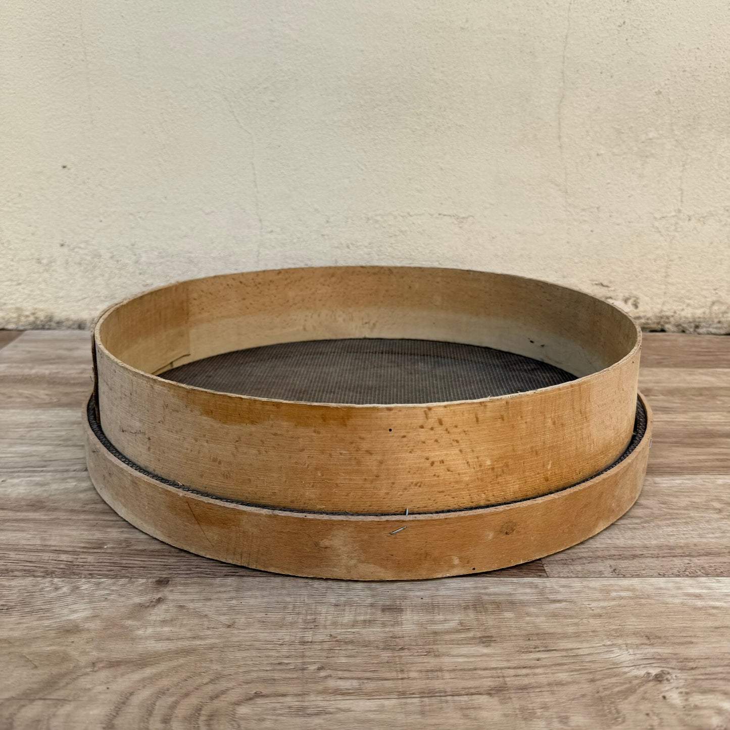 French Wooden Sieve Flour Primitive Sifter Vintage Kitchen Tool 19062412 Unbranded