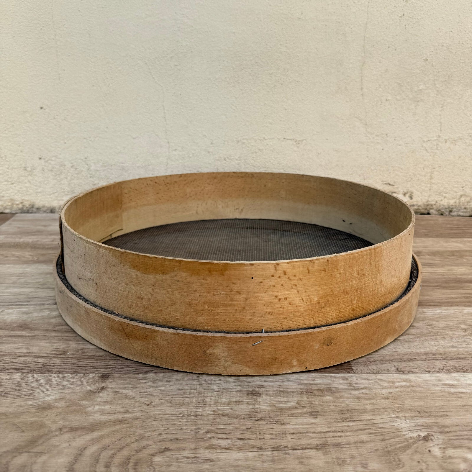 French Wooden Sieve Flour Primitive Sifter Vintage Kitchen Tool 19062412 Unbranded