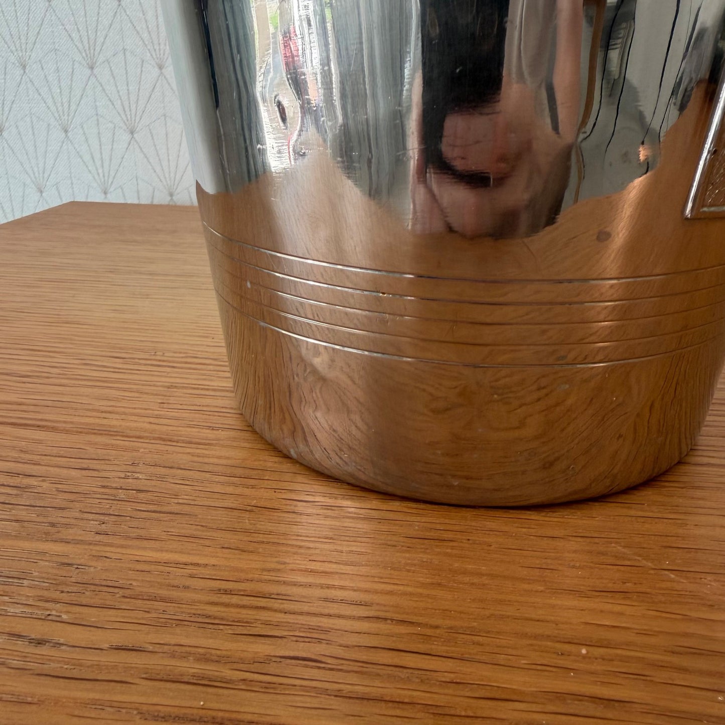 French Champagne Bucket Silverplate Morlant Vintage Wine Cooler MERAND 10062616 Morlant