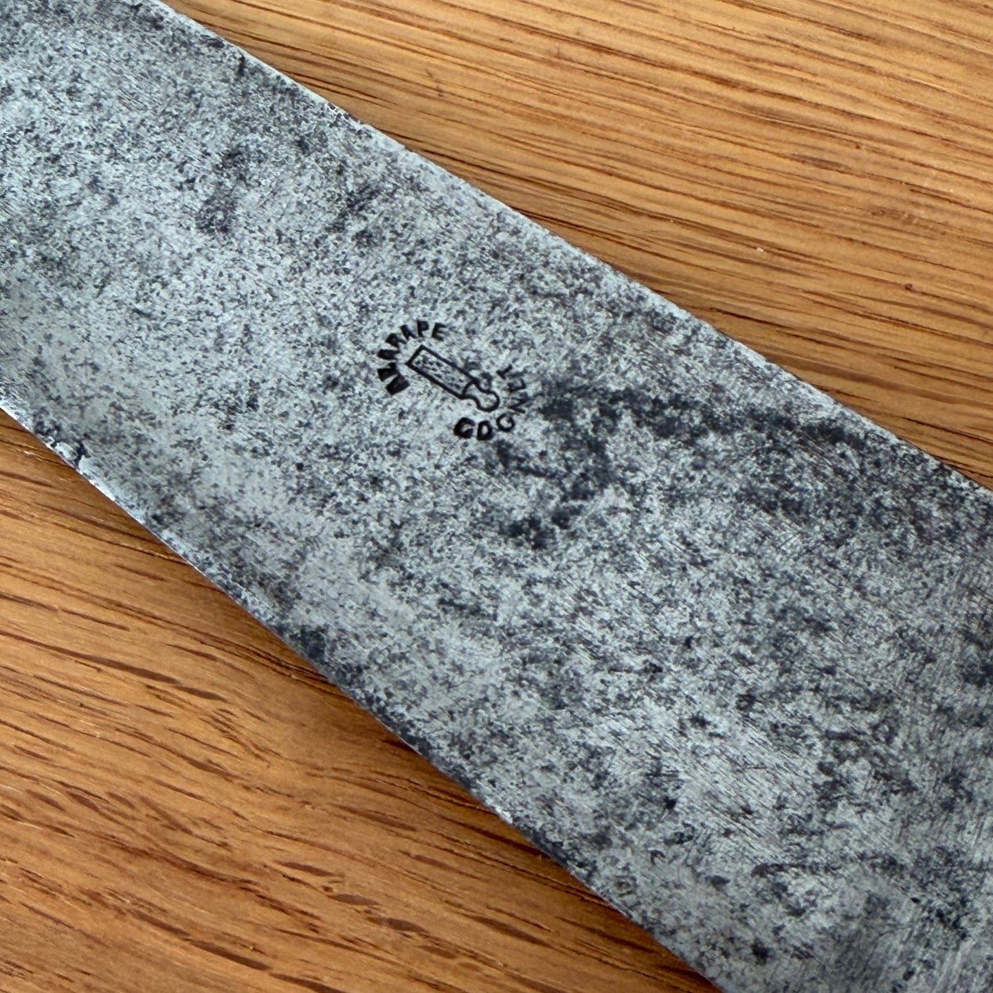 French Vintage Butcher Knife Bargoin Carbon Steel 16" Blade 10" 10062614