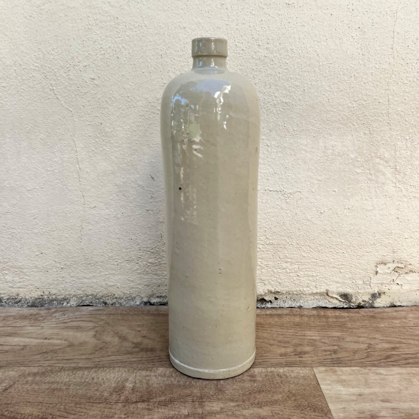 Antique French Stoneware Bottle Ceramic Wine Water Jug 11.5" 2912251 Unmarked