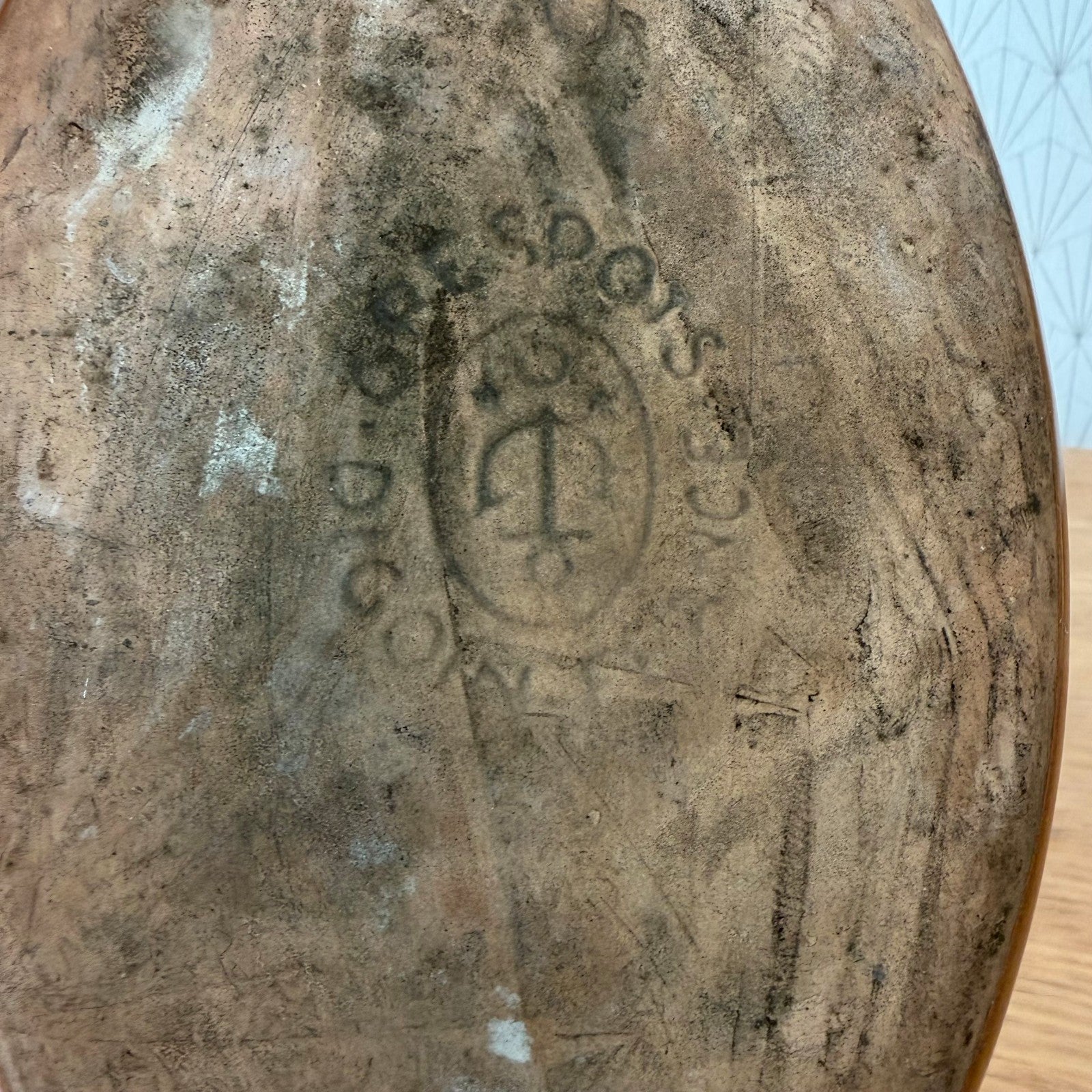 2 Vintage French Glazed Terracotta Gratin Dish Oval Rustic Pottery 1606267 Fleamarketfrance