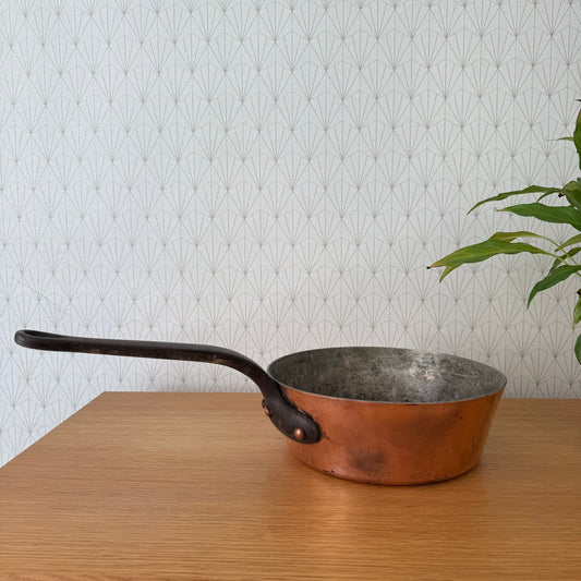 Vintage French J. Jacquotot Paris Copper Saucepan Windsor Style 3008252 jacquotot