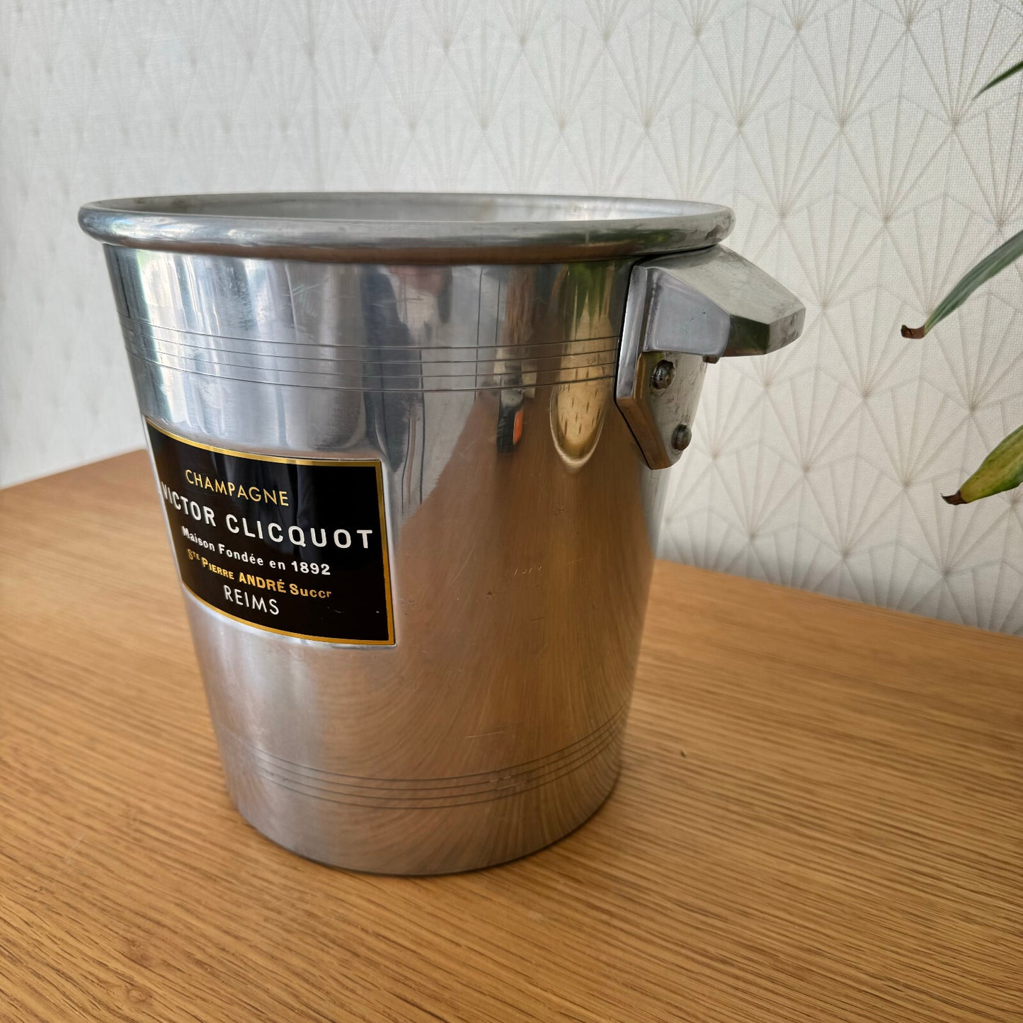 Vintage Victor Clicquot Champagne Ice Bucket French Cooler Reims 1304245 Victor Clicquot