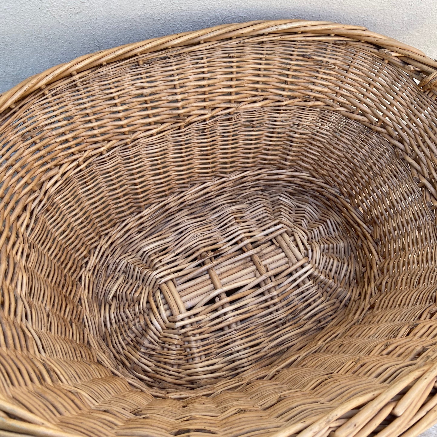 Basket Wicker Rattan Laundry House Vintage French Cute 2903251