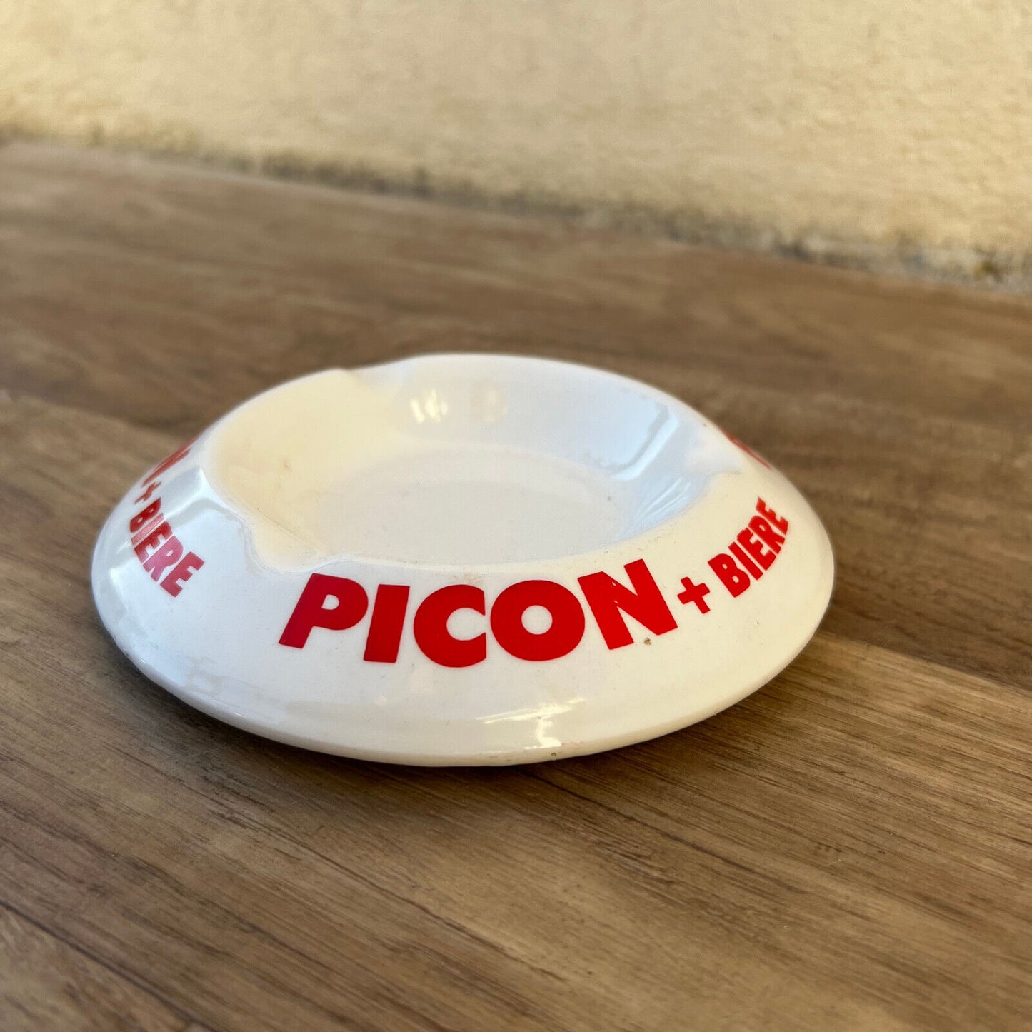 VINTAGE PICON FRENCH ALCOHOL ASHTRAY OLDER SIGNER COINS 1012222 Fleamarketfrance