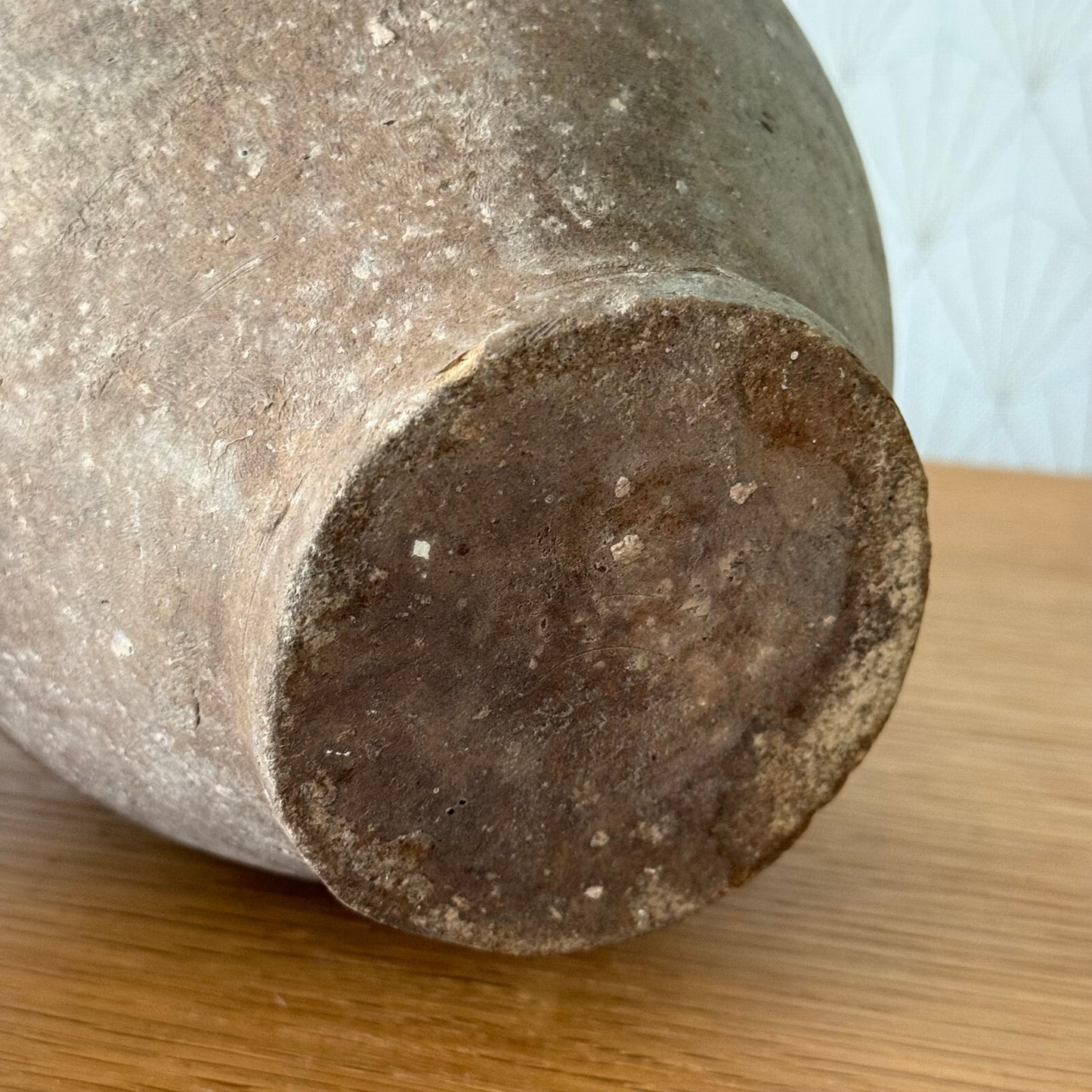 RARE HANDMADE GLAZED YELLOW ANTIQUE FRENCH CONFIT POT TERRACOTTA 29042511