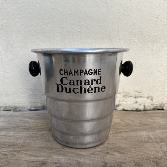 Vintage French Canard Duchene Champagne Bucket Aluminum Ice Cooler 1002246 Canard Duchêne