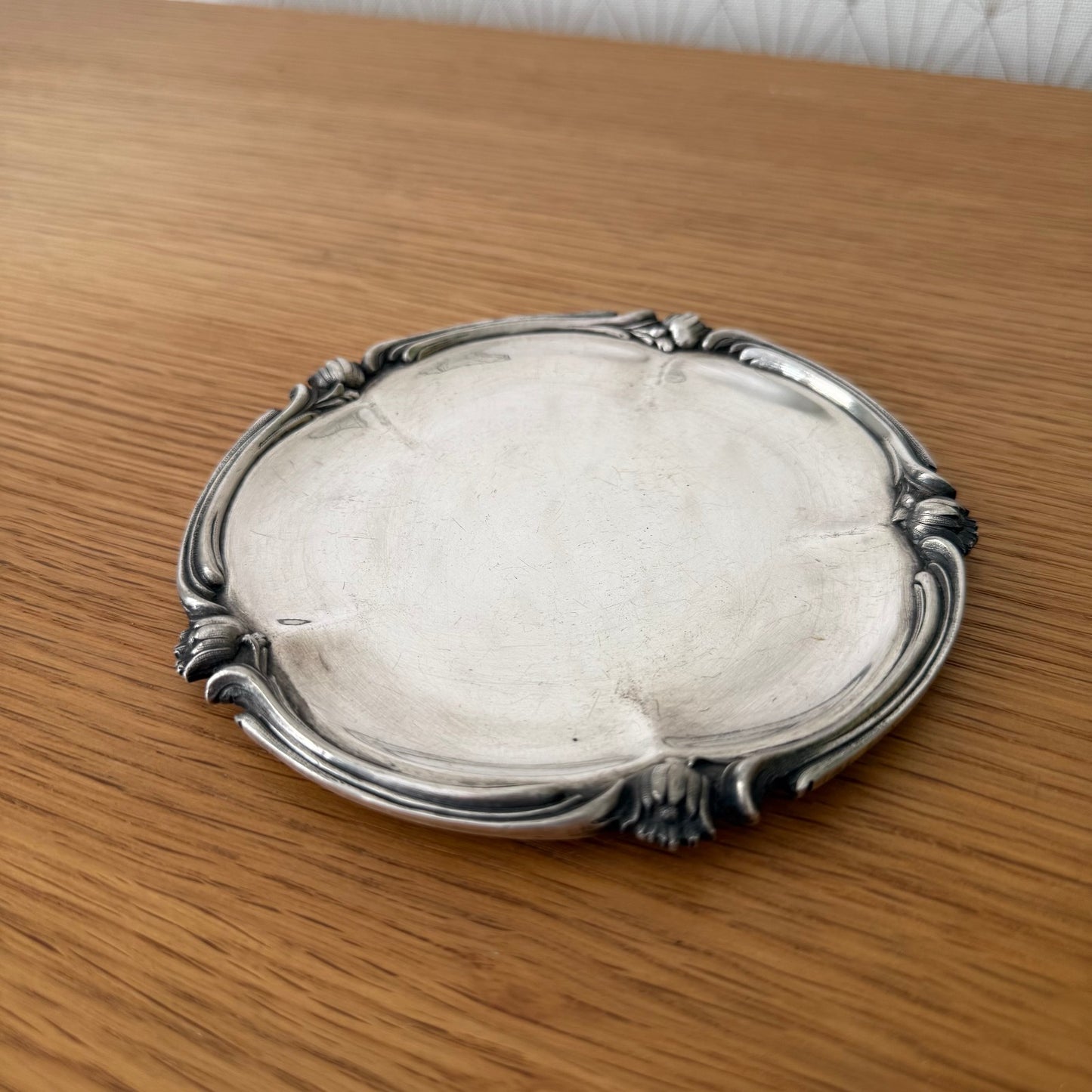 CHRISTOFLE Vintage Christofle Silverplate Wine/Bottle Coaster 02112515