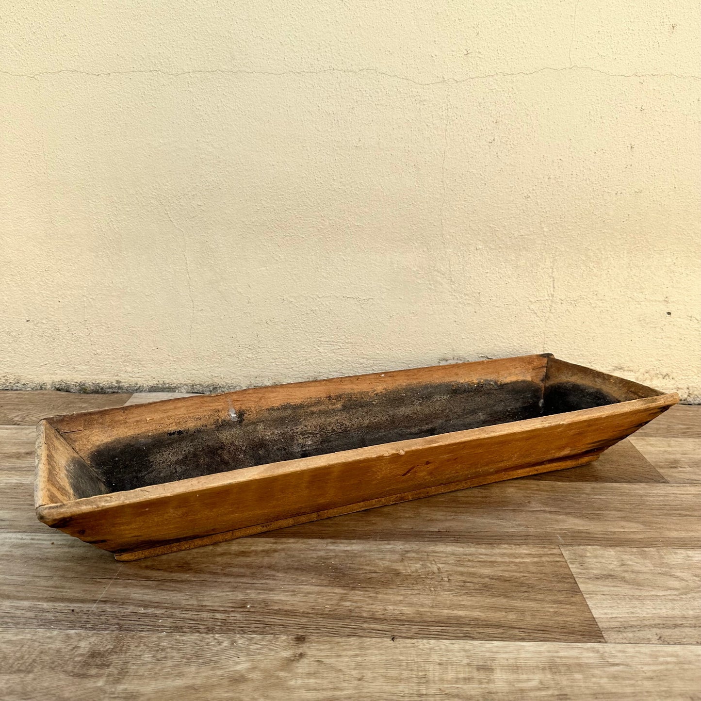 Vintage French Bread Basket 1950s Wooden Baguette Tray Long 10022418 Fleamarketfrance