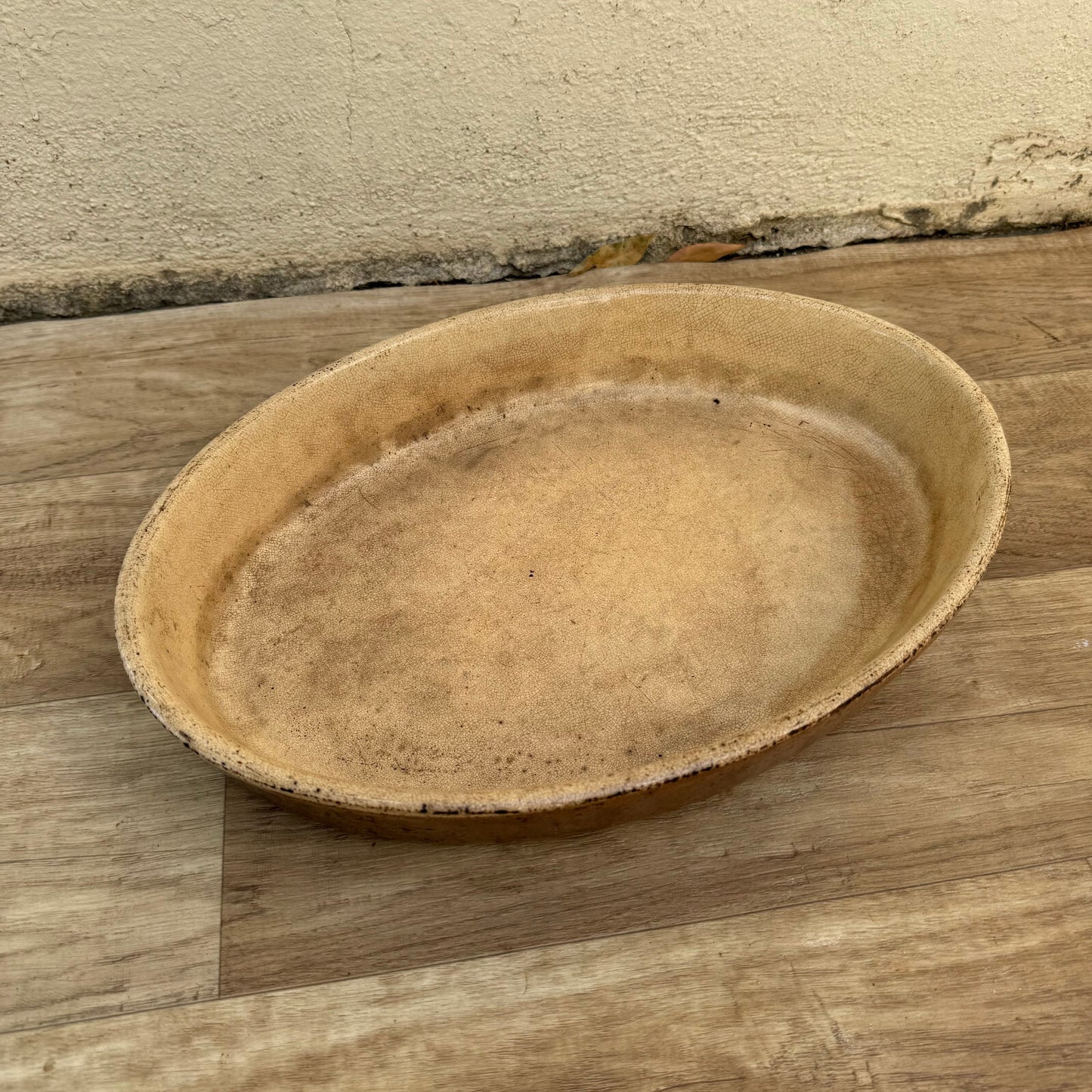 French Vintage Oval Terrine Baking Dish La Bourguignonne Stoneware 2908245 La Bourguignonne