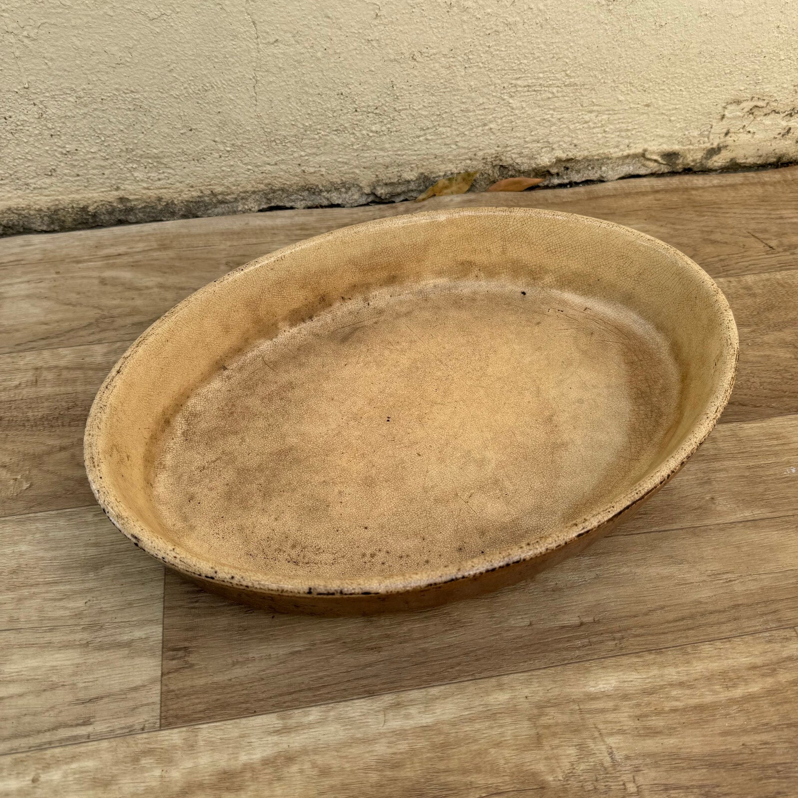 French Vintage Oval Terrine Baking Dish La Bourguignonne Stoneware 2908245 La Bourguignonne