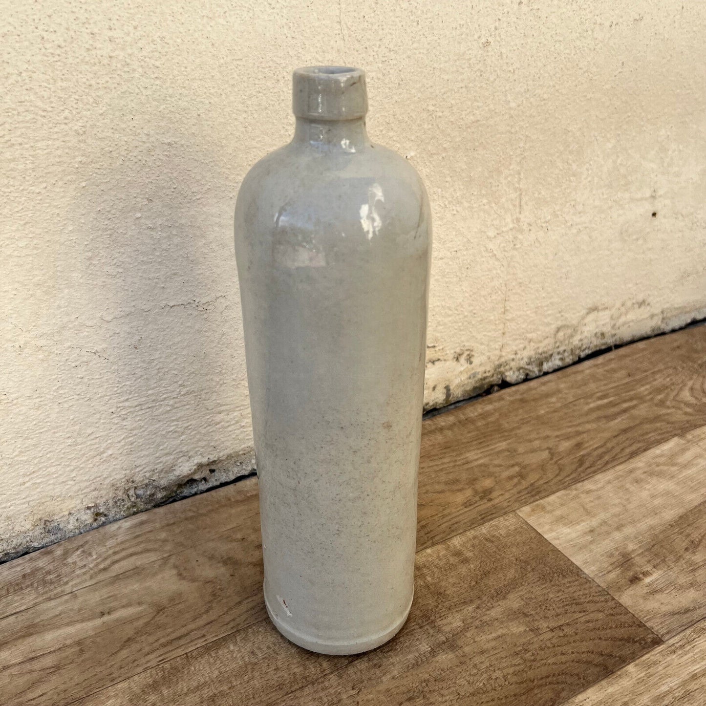 Vintage French Stoneware alcohol Wine Bottle water 11 1/2" tall 17072213 - Fleamarketfrance