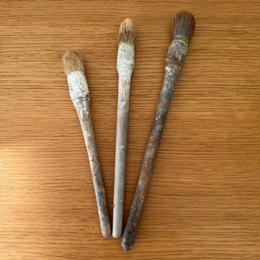 Vintage Artists LOT Paint Brushes Painter 1801261