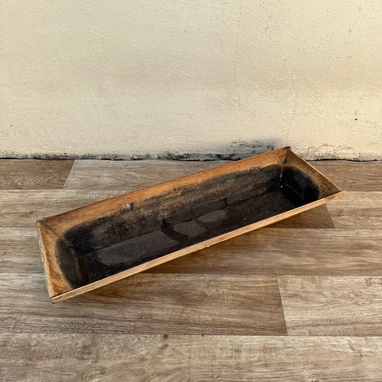 Vintage French Bread Basket 1950s Wooden Baguette Tray Long 10022418 Fleamarketfrance