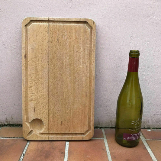 Vintage French Cutting Board Wood Kitchen Chopping Block Bread 1602172 Unbranded