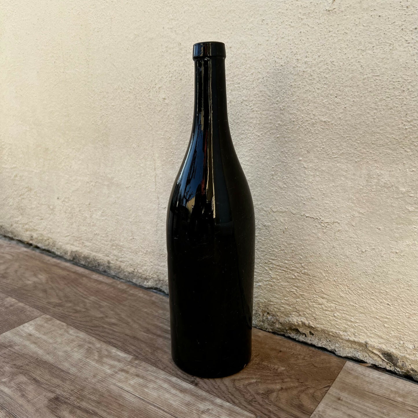 French Antique Dark Green Glass Bottle Wine Water Circa 1900 10022213 Fleamarketfrance
