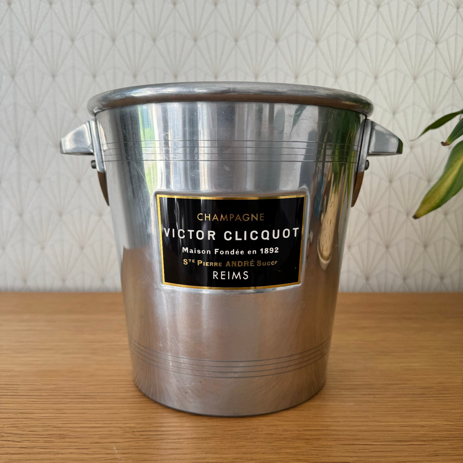 Vintage Victor Clicquot Champagne Ice Bucket French Cooler Reims 1304245 Victor Clicquot